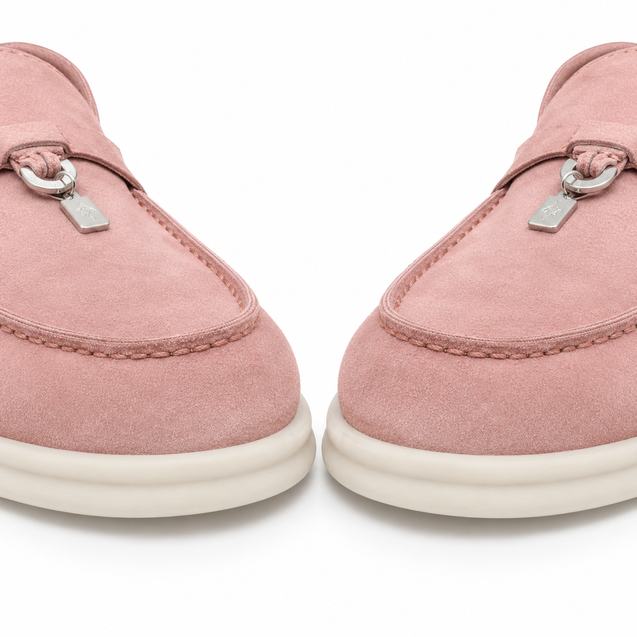 Loro Piana Suede Summer Pink Cut