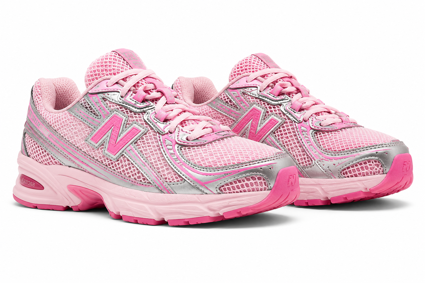 New Balance 740 Pink Silver