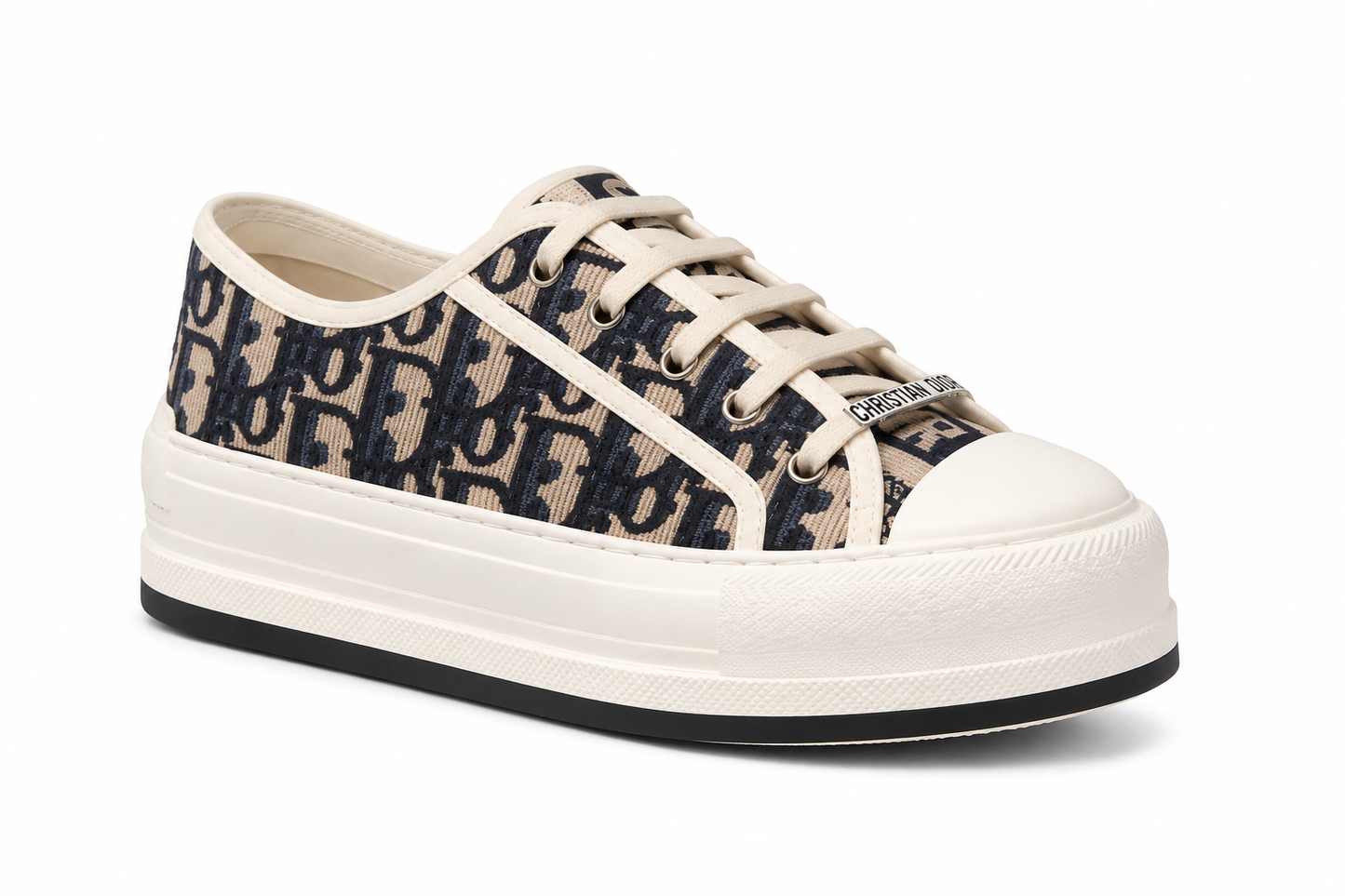 Dior Women's Walk'n'Dior Platform Embroidered Cotton Deep