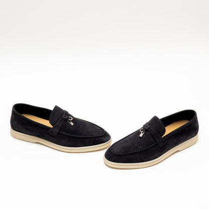 Loro Piana Suede Summer Black