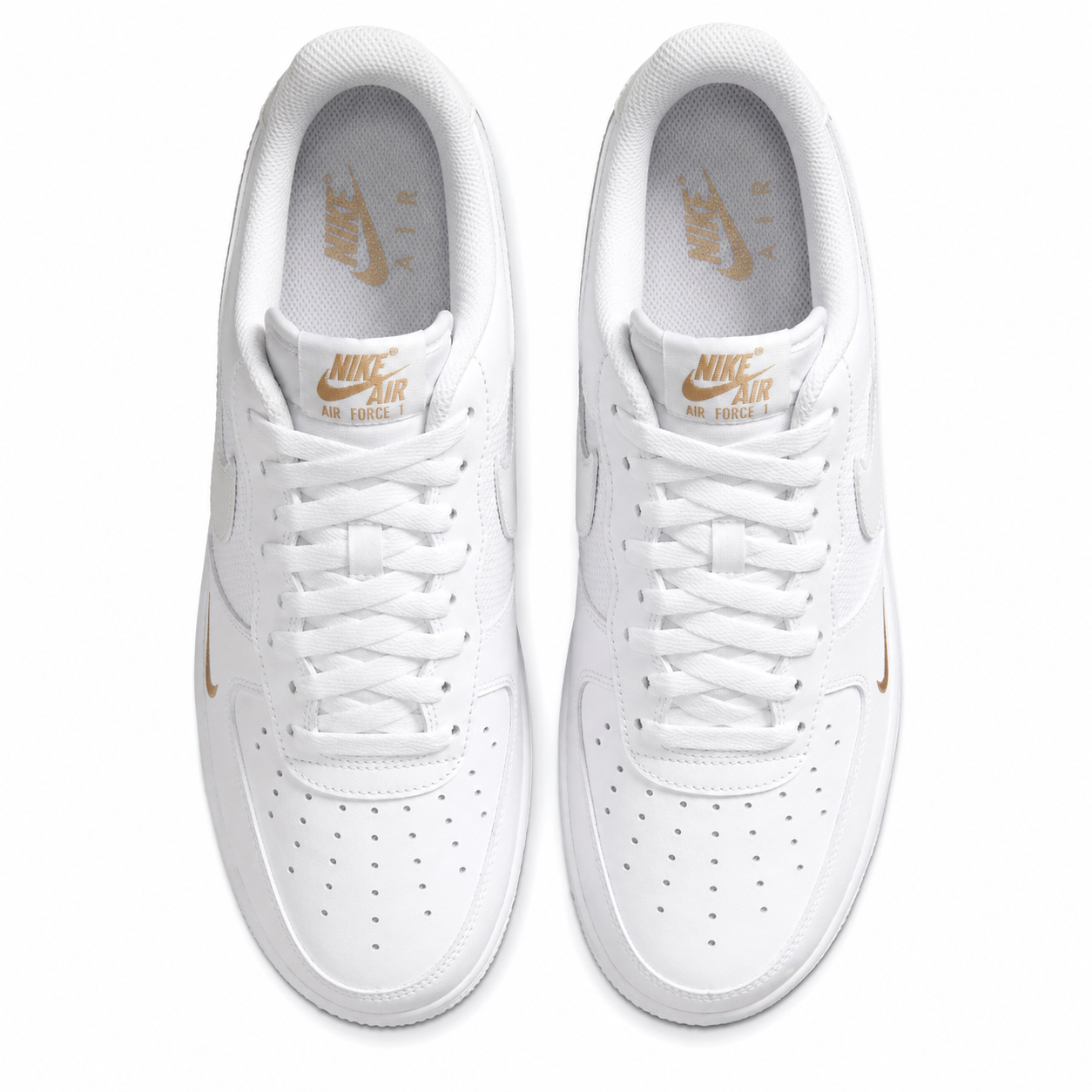 Nike Air Force 1 Low White Grey Gold
