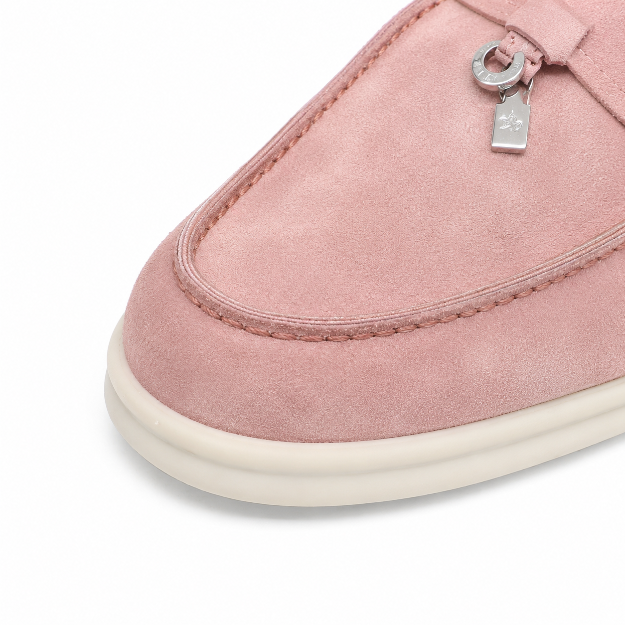 Loro Piana Suede Summer Pink Cut
