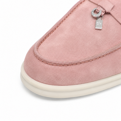 Loro Piana Suede Summer Pink Cut