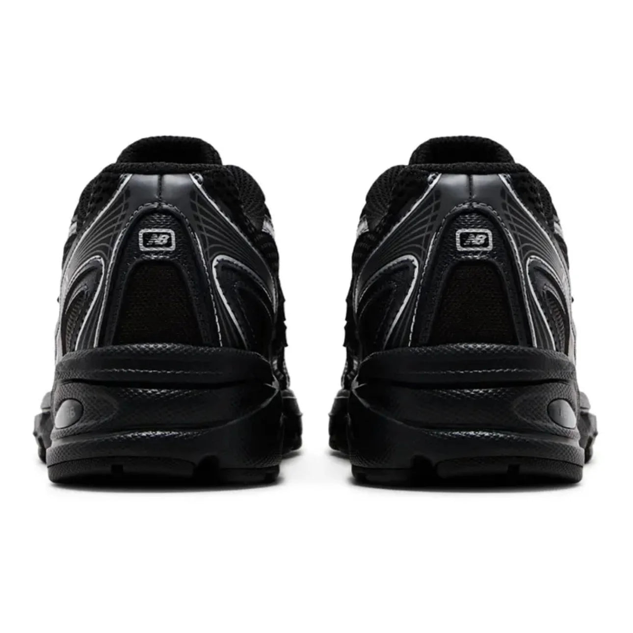 New Balance 740 Big Kid 'Black Silver Metallic'