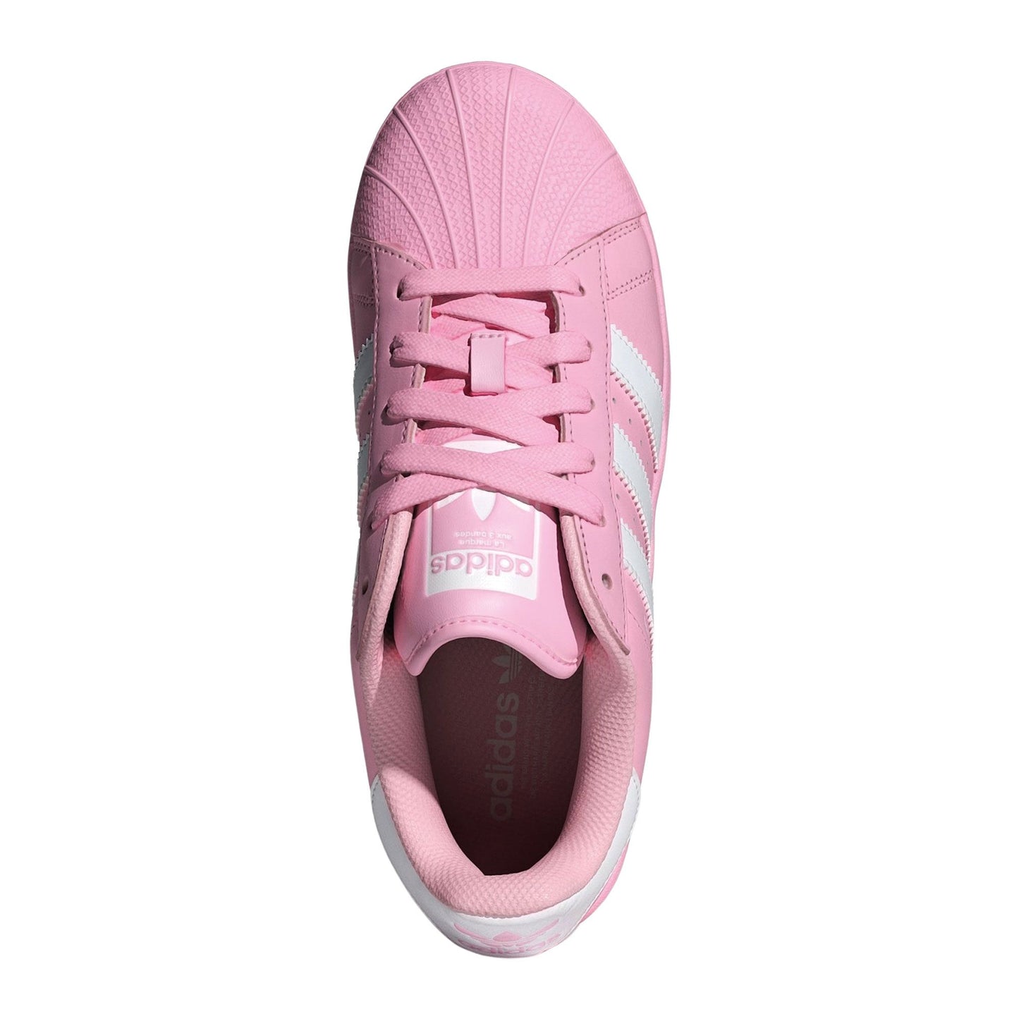 adidas Originals Superstar XLG trainers in pink and white