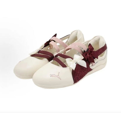 Puma Speedcat Ballet Frosted Ivory Ruby Shimmer (Women's