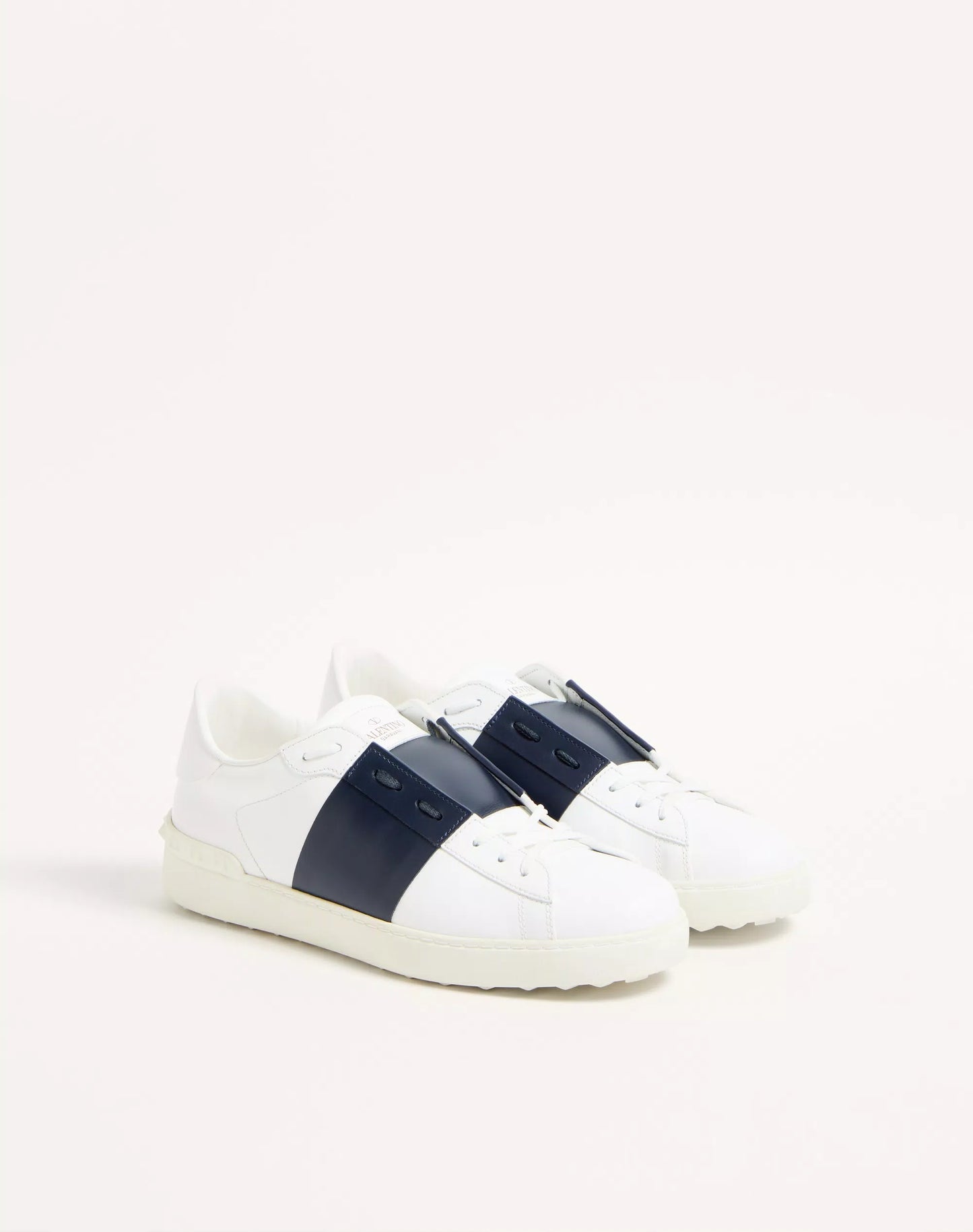 Valentino Calfskin Open Sneaker  bule