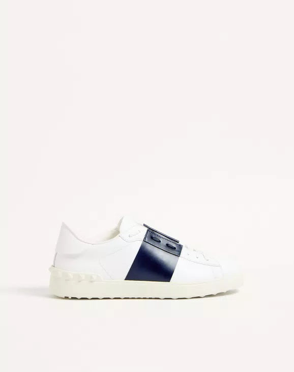 Valentino Calfskin Open Sneaker  bule