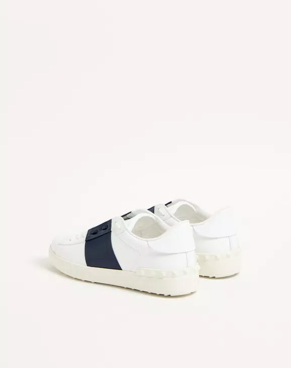 Valentino Calfskin Open Sneaker  bule
