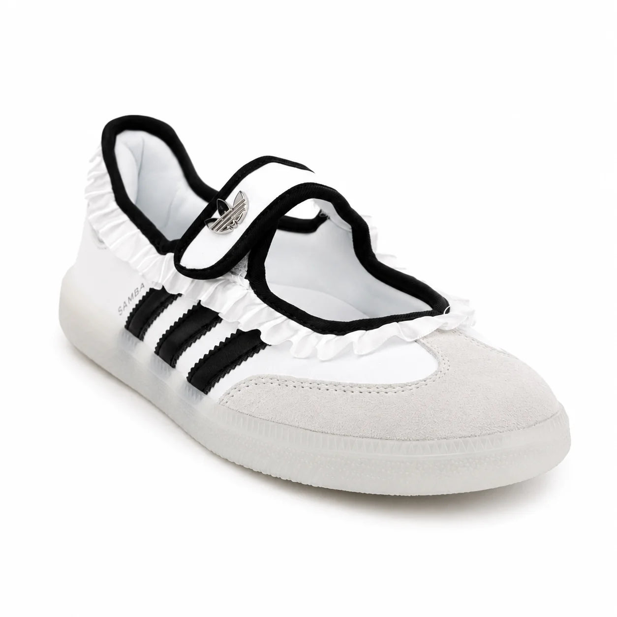 Adidas Samba Jane Frill Ruffle White Black