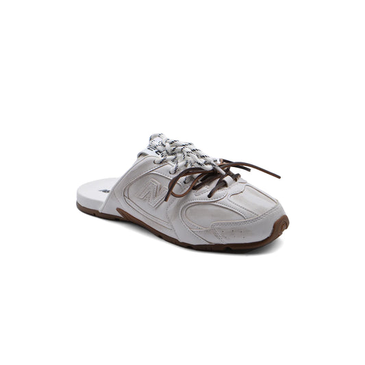 New Balance X Miu Miu 530 SL deco calf leather mules