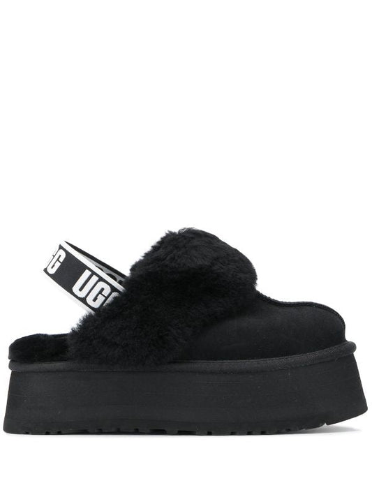 UGG faux fur slingback mules
