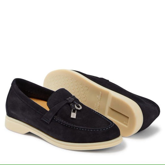 Loro Piana Suede Summer Black