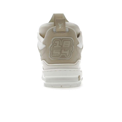 louis vuitton lv skate beige white