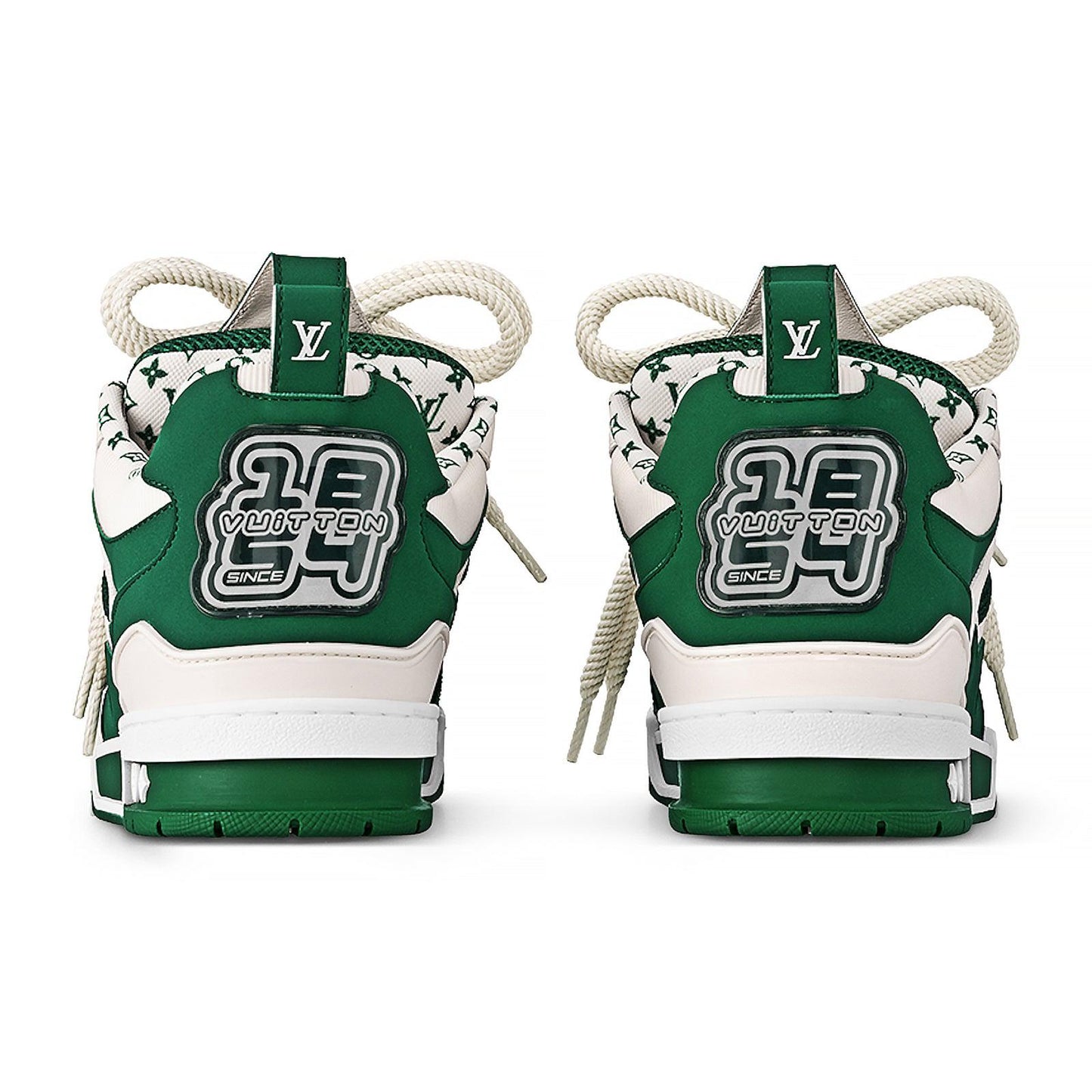 louis vuitton lv skate green white