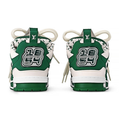 louis vuitton lv skate green white