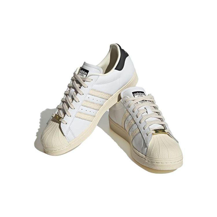 adidas Superstar Debossed Stripes Wonder White Black