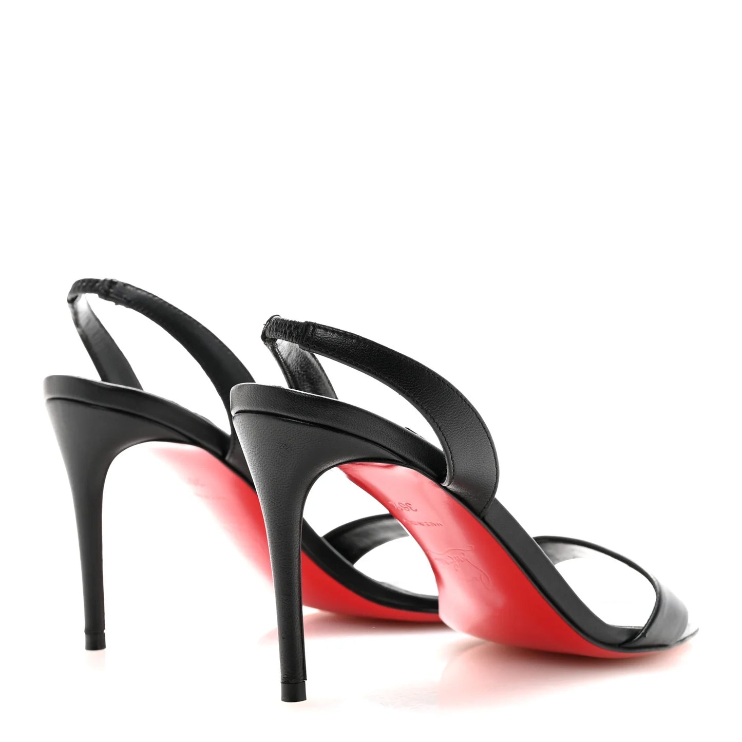 Christian Louboutin Loubi Queen Black Heels