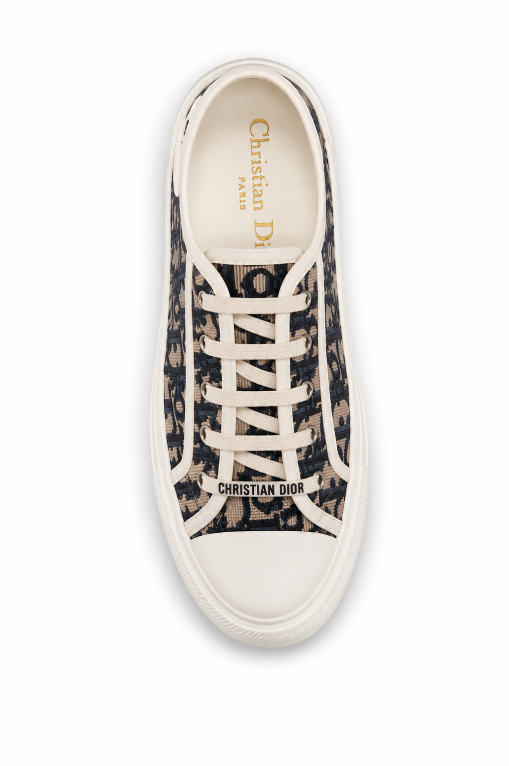 Dior Women's Walk'n'Dior Platform Embroidered Cotton Deep