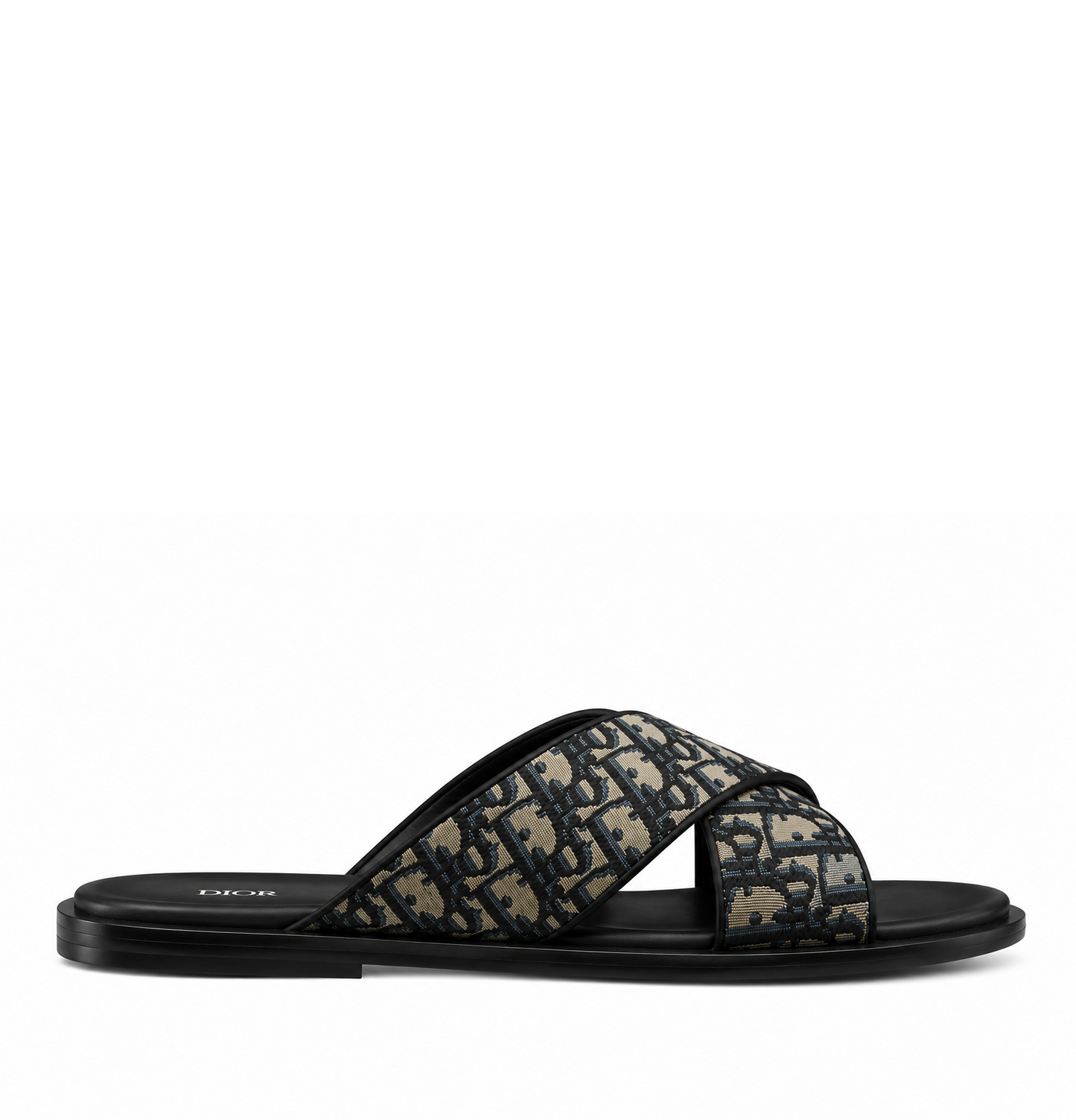Dior Alias Sandals Blue Oblique