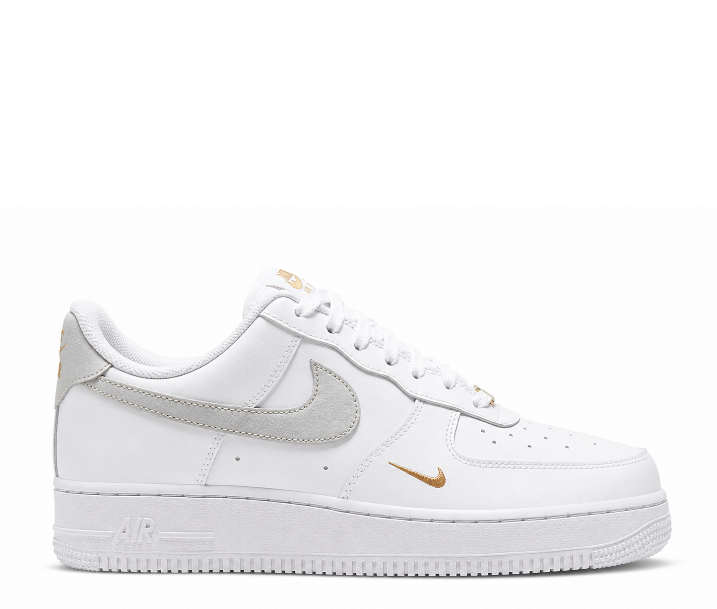 Nike Air Force 1 Low White Grey Gold
