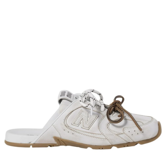 New Balance X Miu Miu 530 SL deco calf leather mules