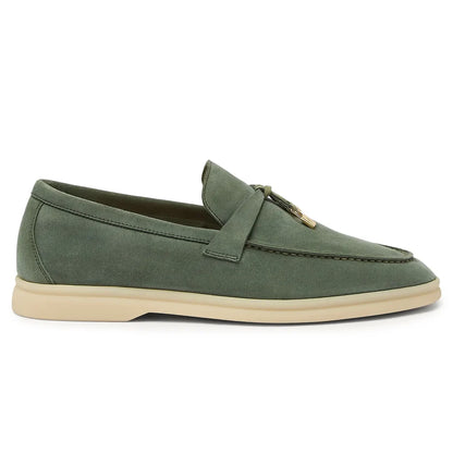 Loro Piana Suede Summer Green