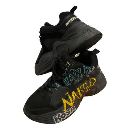Naked Wolfe Titan Graffiti Sneakers