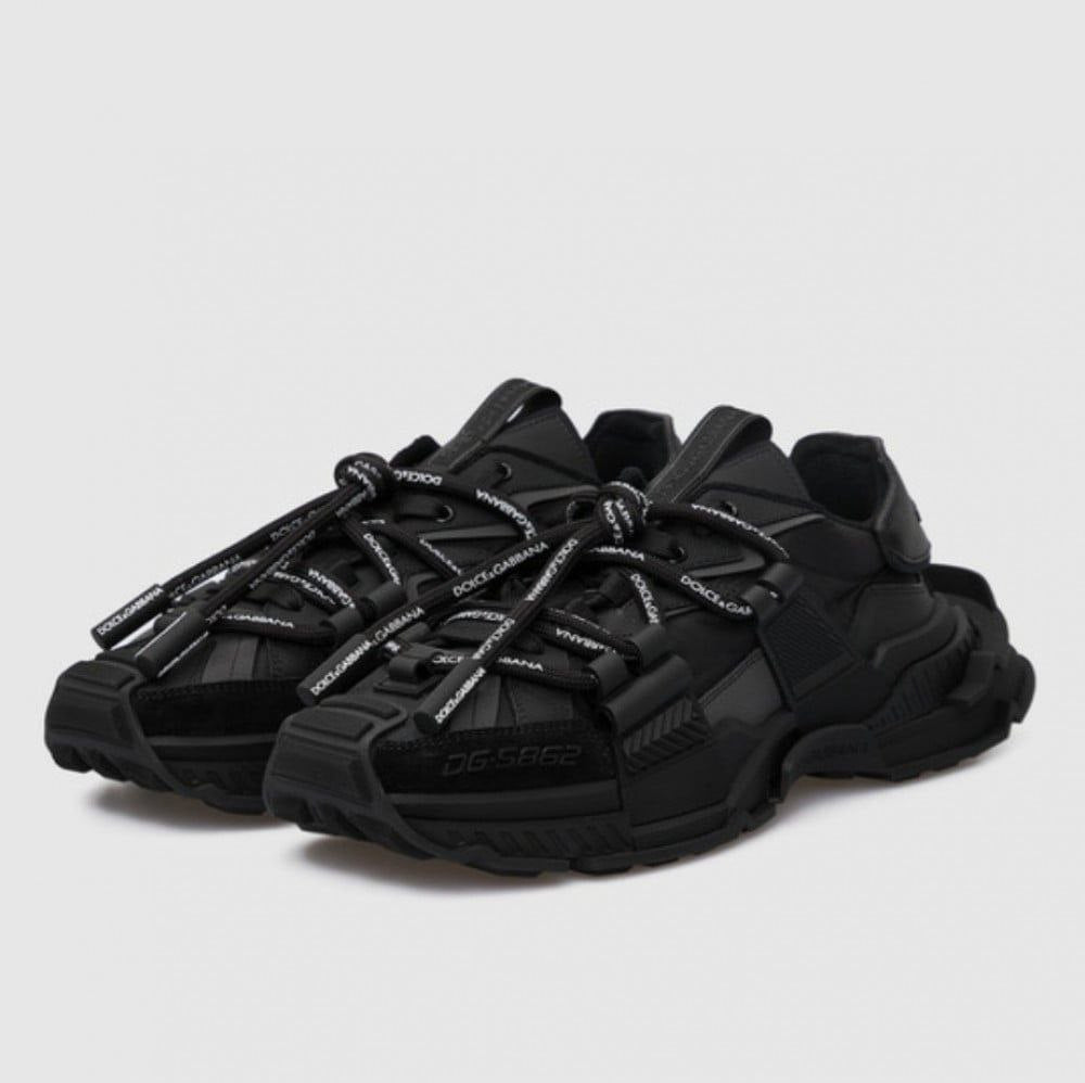 Dolce & Gabbana Space Chunky low-top Sneakers | Black