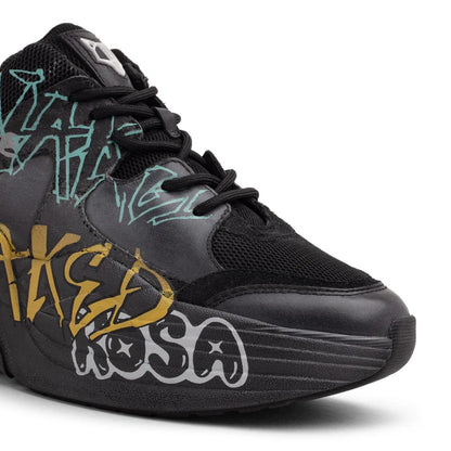 Naked Wolfe Titan Graffiti Sneakers